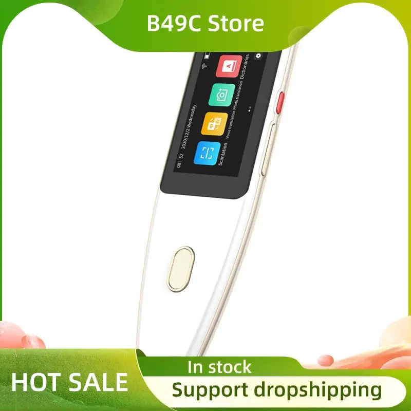 

B49C Портативная ручка для перевода сканирования, мгновенное сканирование текста, ручка для чтения, устройство для переводчика, ручка для чтения