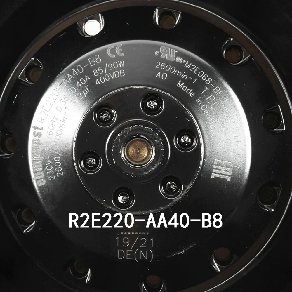 

Для нового прочного вентилятора Ebmpaps 90 Вт 0,4 А R2E220-AA40-B8, инвертор, вентилятор -