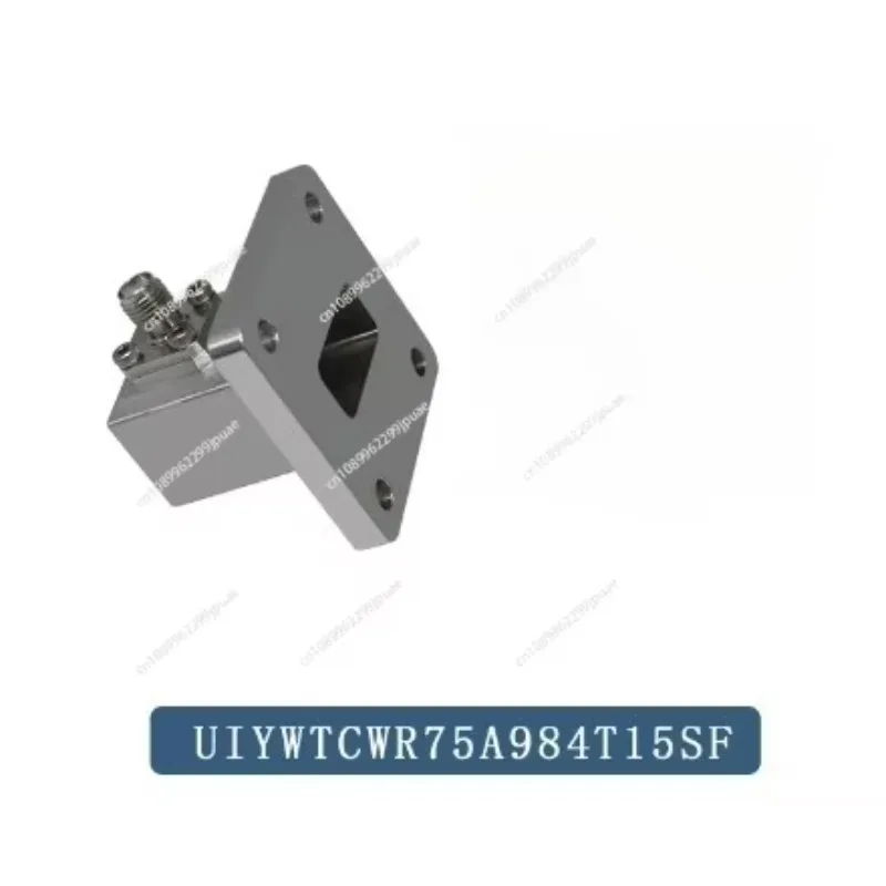 Waveguide coaxial conversion WR62 (BJ140) to SMA connector