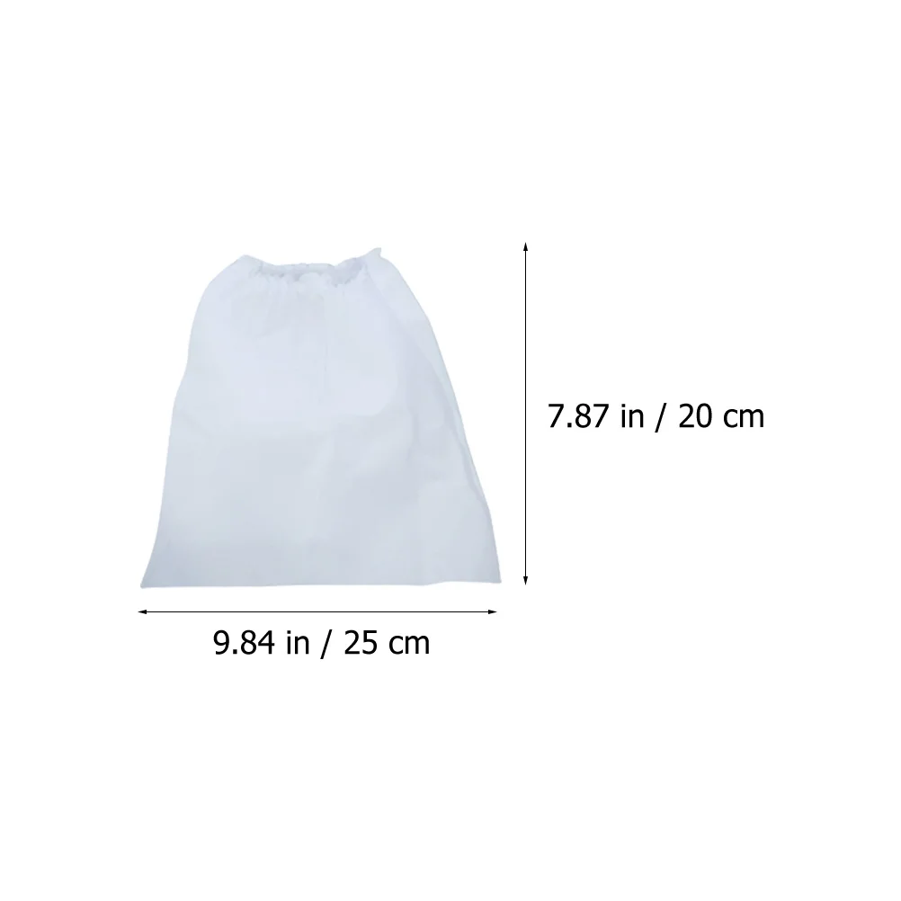 6 قطعة مانيكير مكنسة كهربائية كيس لجميع الغبار تصميم مرن لصالون الأظافر توريد مجمع الغبار استبدال حقيبة مسمار الفن التبعي