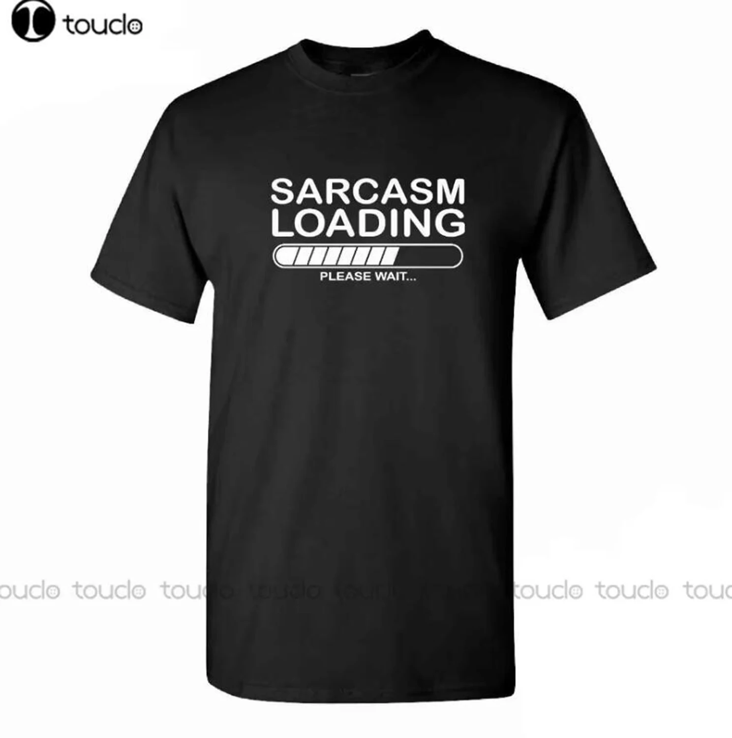 T Shirts For Men Cotton Summer Style Sarcasm Loading Please Wait Adult T-Shirt - Funny Computer Tee Shirt Men T Shirt Cloth