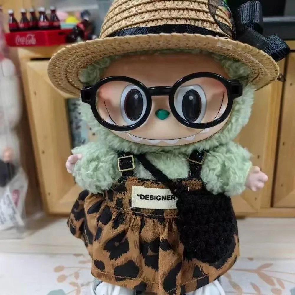 Mini Pluche Pop Kleding Outfit Accessoires Voor Korea Kpop Exo Labubu V1 V2 Idool Poppen Pit strip klimmen pak Kleding Gift