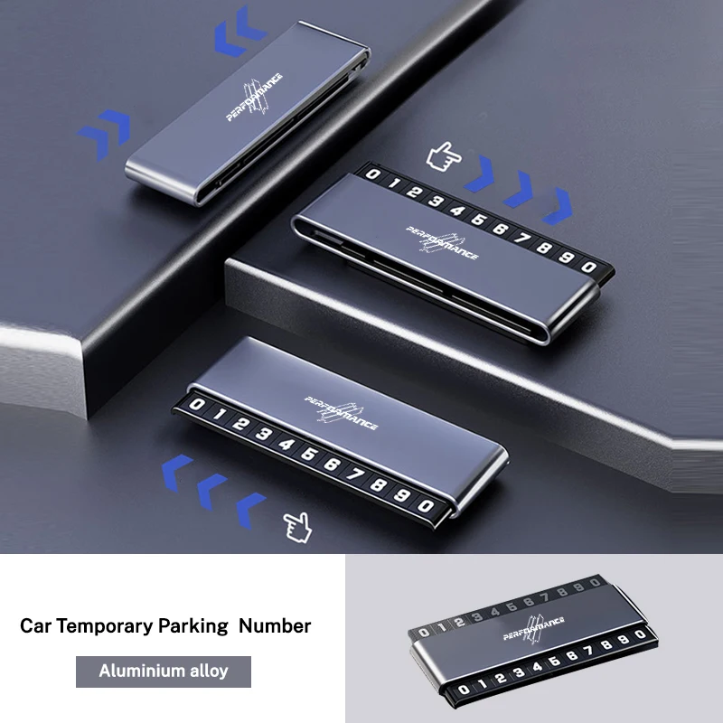 

Car Phone Number Card Plate Temporary Parking Card Sticker For BMW M F10 F20 E83 E90 E92 E93 X1 X3 X5 X6 F30 G03 E43 E53 E63 E84