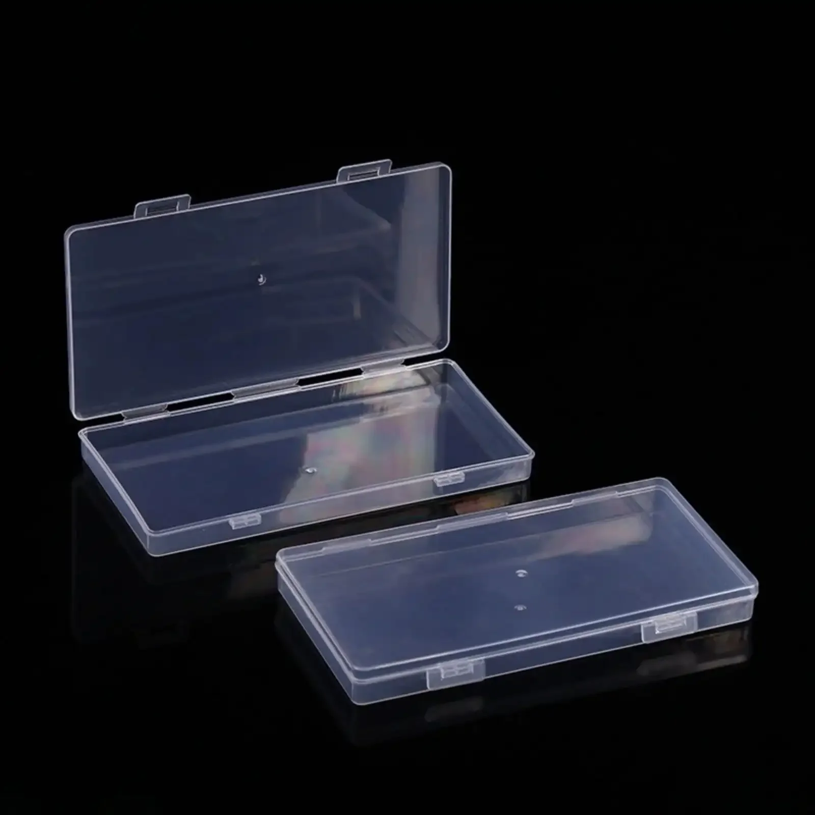 

Clear Plastic Storage Box, Rectangular, Stackable, Clear, for Home Organization, for Storage, Clear Containers