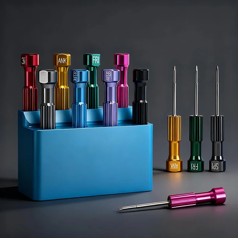 

Stainless Steel Dental Implant Screwdriver 8-Piece Set Precision Tool Kit For Dentists And Dental Laboratories