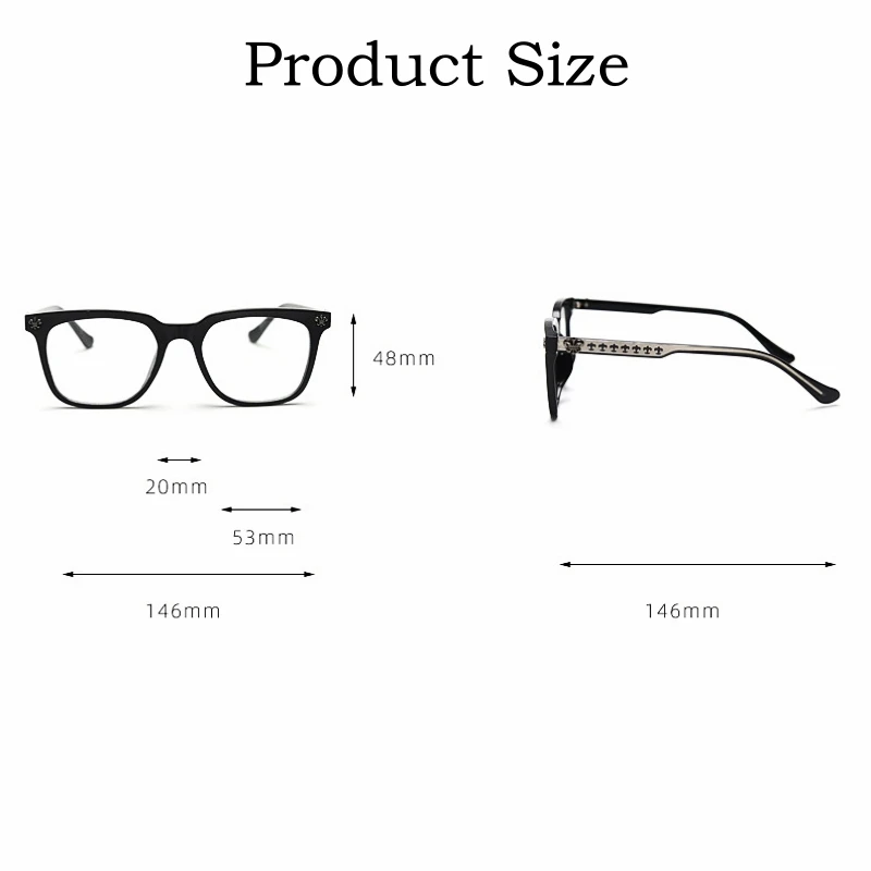 YIMARUILI-Lunettes carrées rétro pour hommes, lunettes de haute qualité, grand visage, contrevenants optiques, tendance de la mode, TL72318, TR90