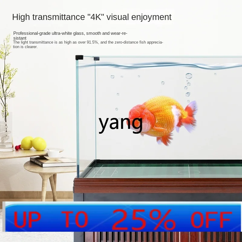 

lmm Bottom Filter Fish Tank Lanshou Special Cylinder Super White Fish Globe Home Living Room