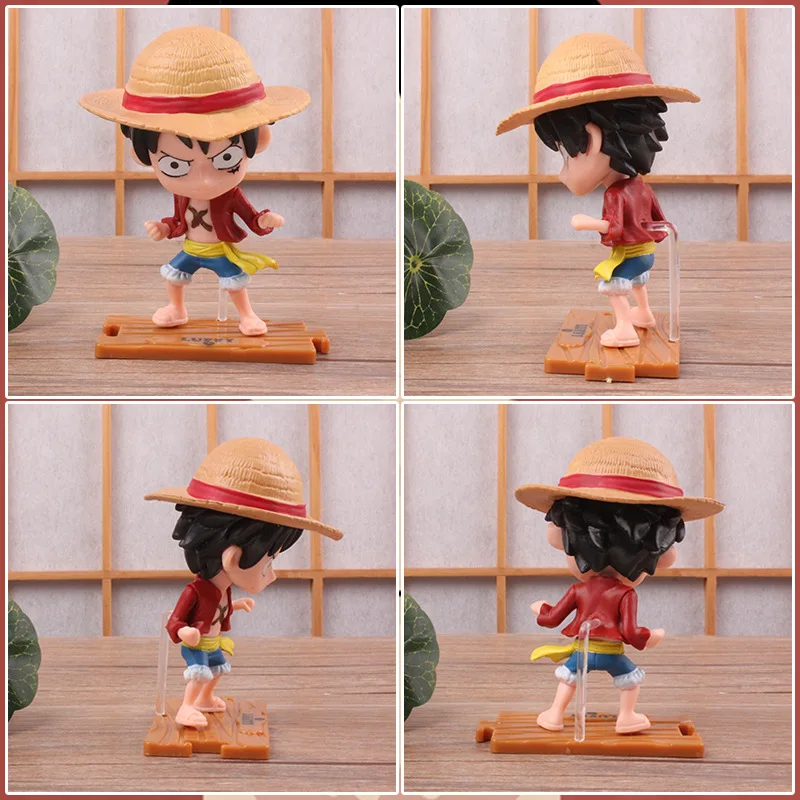 Anime One Piece Luffy Zoro Sanji Chopper Usoop Boa Hancock Nami Robin Franky Brook PVC Action Figure Statue Model Kids Toys Doll