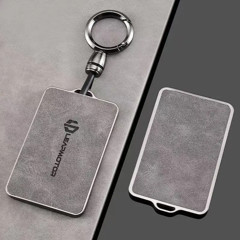 Auto-TPU-Leder-NFC-Schlüsseletui mit Kette für Leapmotor LEAPMOTOR B01 C11 C16 C10 – Innenzubehör Schutzhülle – Detail 2