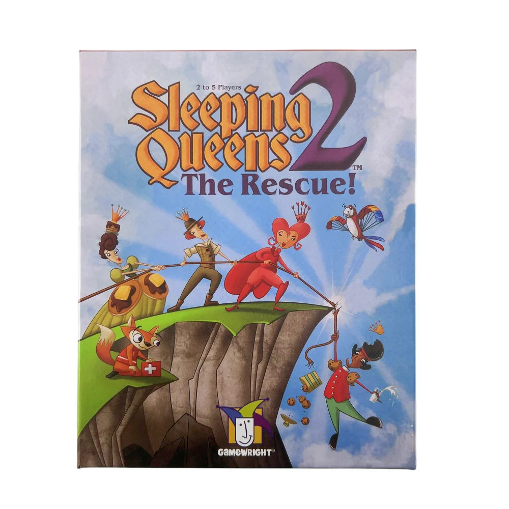 Sleeping Queens 1&2 Board Game The Rescue Card Game A Strategy the Ladybug Queen