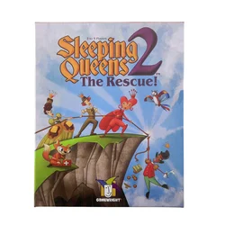 Sleeping Queens 1&2 Board Game The Rescue Card Game A Strategy the Ladybug Queen