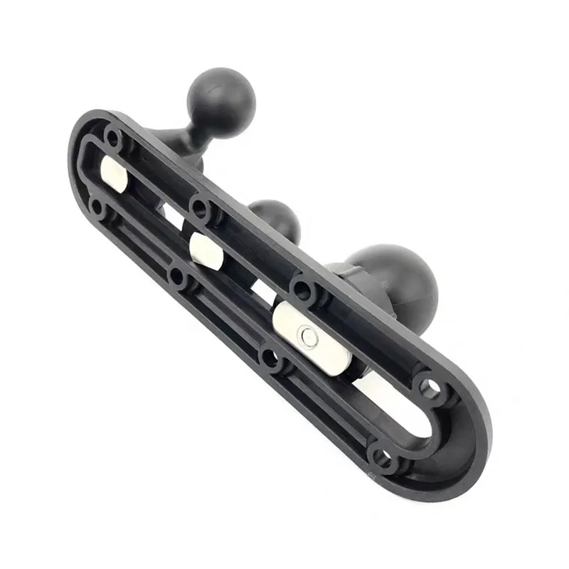 Слайд-рейка для каяка, кронштейн для эхолота, автомобильное центральное управление, многофункциональная фиксированная направляющая, 1 дюйм/1,5 дюйма, Т-образный кронштейн с шаровой головкой