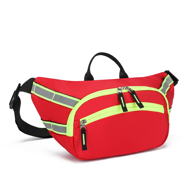 Imagem -05 - Empty Rescue Fanny Pack Kit de Primeiros Socorros Armazenamento Médico Organizador Médico Sobrevivência de Emergência ao ar Livre Camping Trip