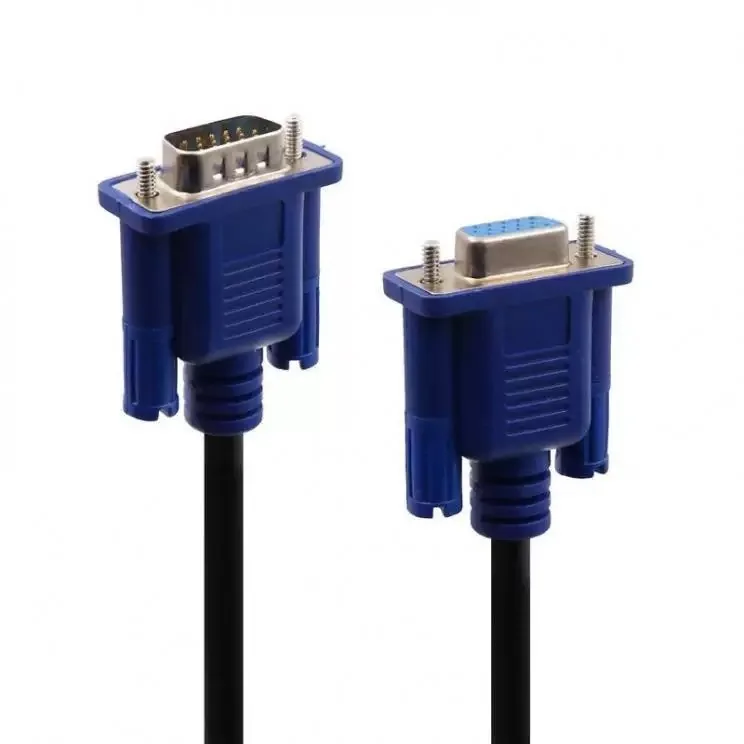 VGA/SVGA HDB 30cm 50cm  VGA HD Cable Male to Male Extension computer Monitor Cable