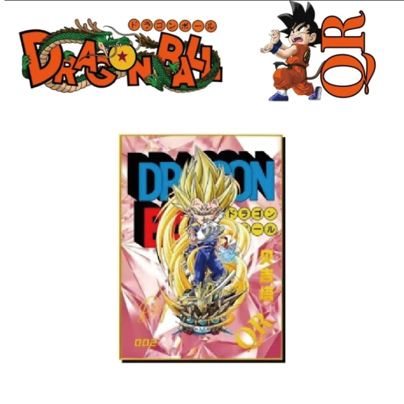 Tide Hundred Paintings Dragonball Qrseries Anime Characters Kakarotto Bulma Collection Card Bronzing Christmas Birthday Gift