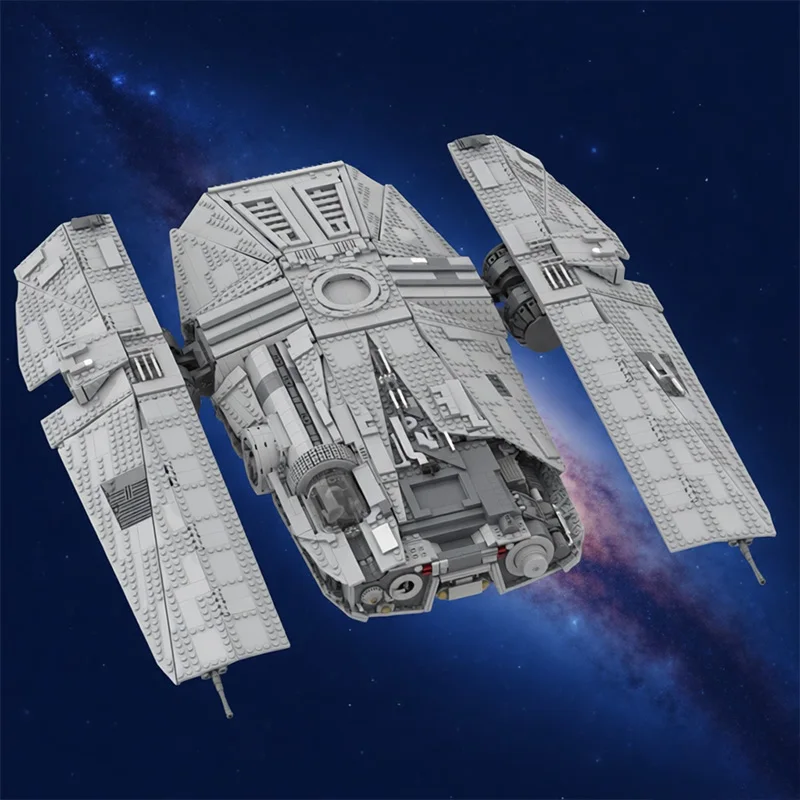 8186 PCS Star Fighting Haulcraft MOC Customize Modular Building Block Creative Design Educational DIY Boys Toy Birthday Gift