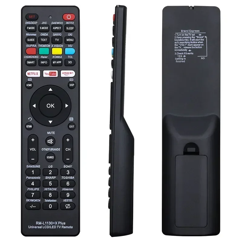 Universal Replacement Remote Control RM L1130 X for All Brand Television TV RM L113 12 RM L1130 8  Smart Home Controle Tv Box