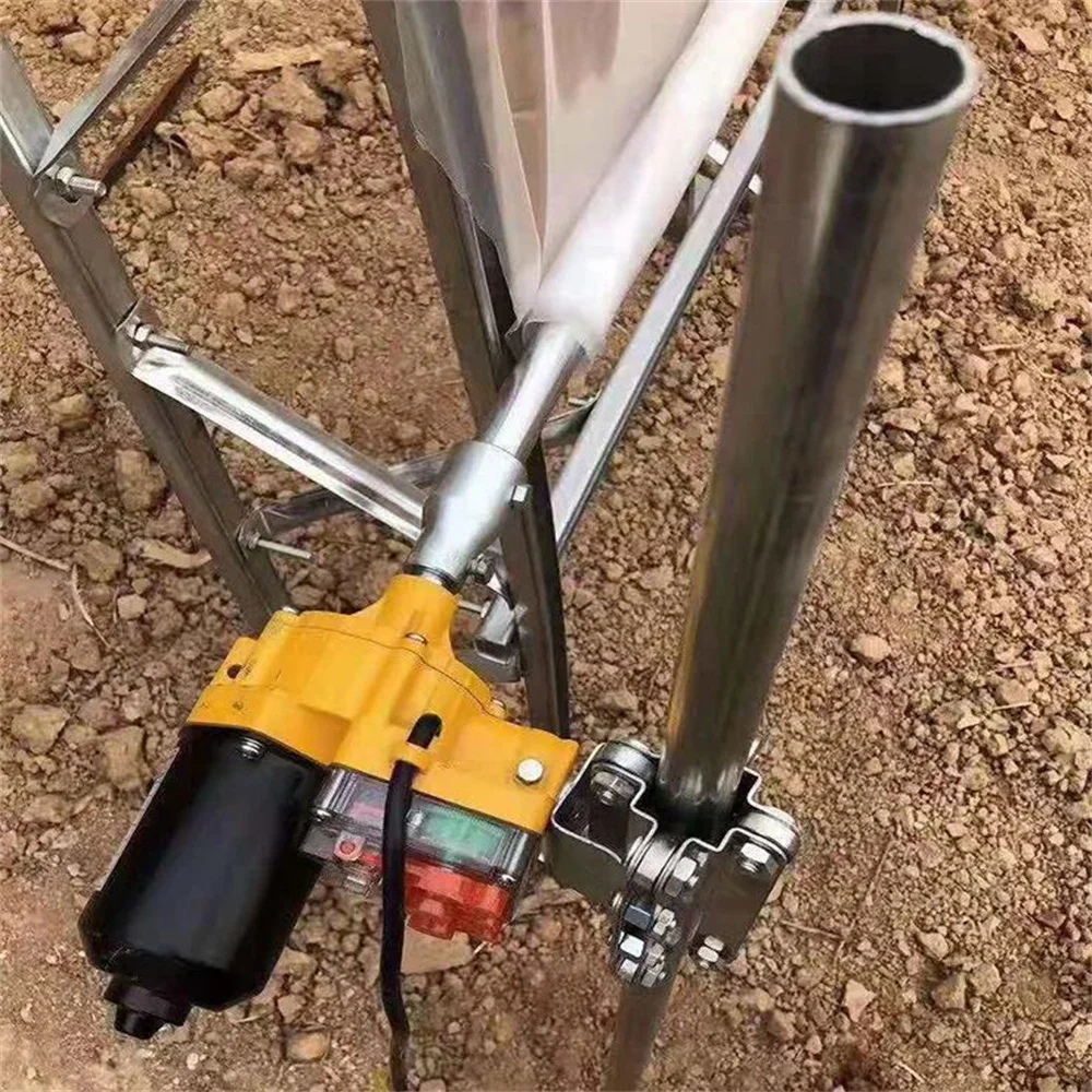 2025100W 24V 온실 필름 롤업 모터 자동 환기