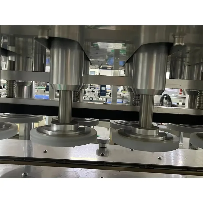 Electric Automatic Linear Bottle Capping Machine 50-150 Bottles Per Minute for Plastic and Glass Bottles