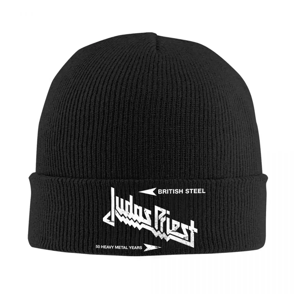 Judas Priest T-Shirts For Men Women Bonnet Hats Metal Punk Music Skullies Beanies Men Women Warm Soft Beanie Hats Autumn Gym Cap