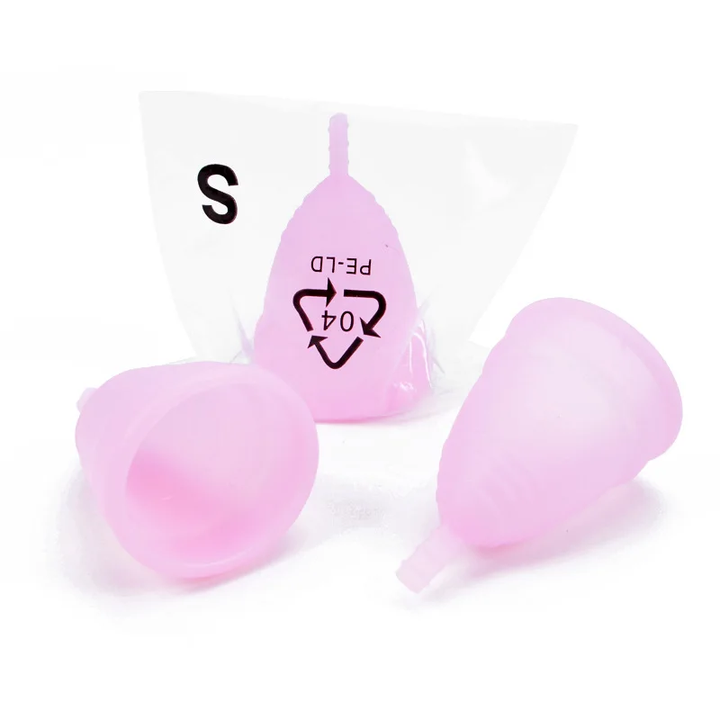 Menstrual Medical Silicon Cup Vaginal Vagina Reusable Menstrual Collector Sterilizer Cups Period Silicone Menstruation Care