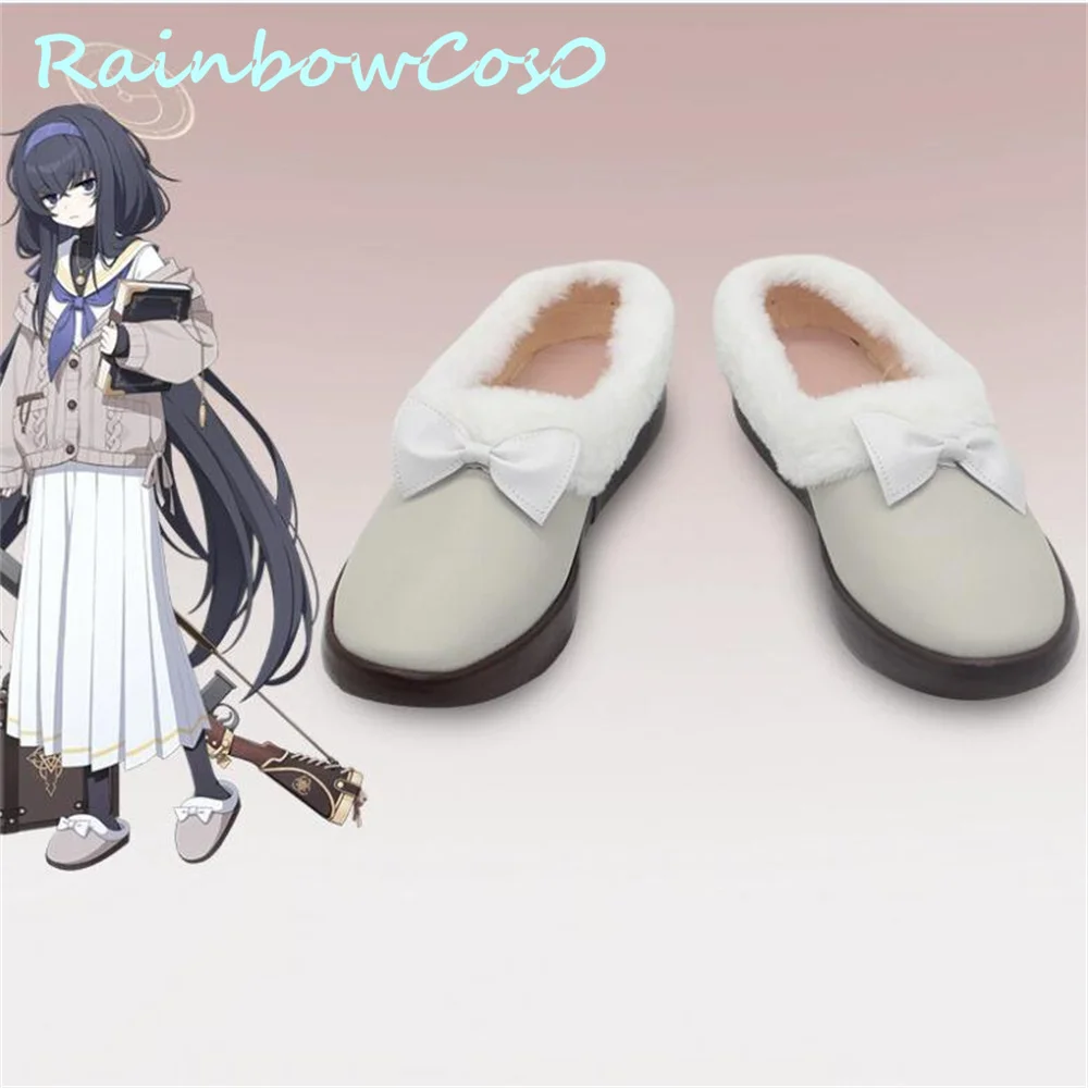 Kozeki Ui Blue Archive Cosplay Shoes Boots Batlle Scaramouche Game Anime Halloween Christmas RainbowCos0 W3352