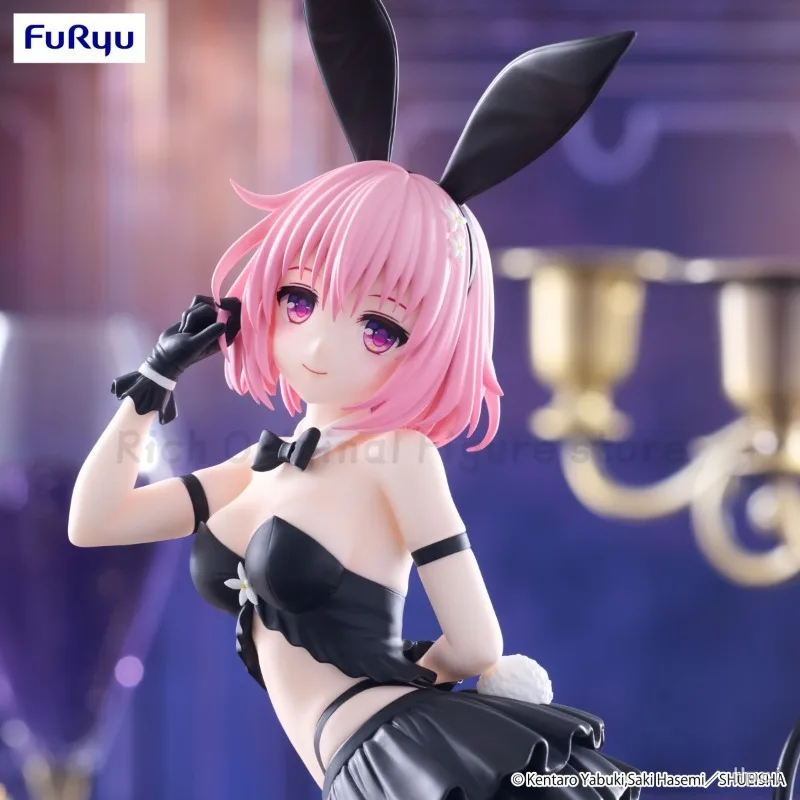 【예약 판매】오리지널 FuRyu BiCute Bunnies 피규어 To Love-Ru Darkness Momo Belia Deviluke 1/7 스케일 애니메이션 피규어 모델 완구