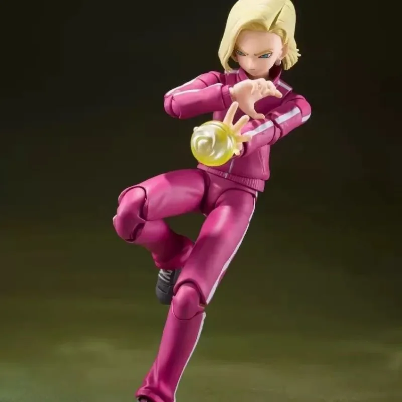 Bandai Genuine Soul Limited SHF Dragon Ball Super Android No. 18 Space Survival Chapter Movable Model Figure Gift view 4