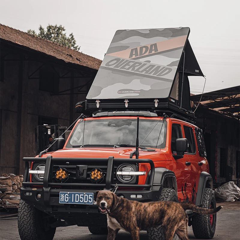 

Vehicle Waterproof Uv 50+ Hardshell Quick-Open Css Aluminium Car Rooftop Suv Tent For Camping Tour