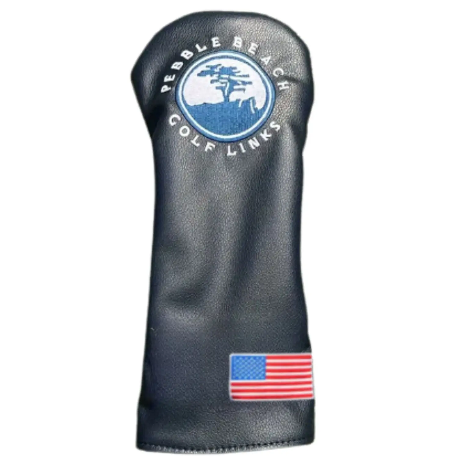 

Embroidered Golf PU Leather Head Covers for Driver, Funny Design Golf Club Head Covers with Soft Lining - Protective