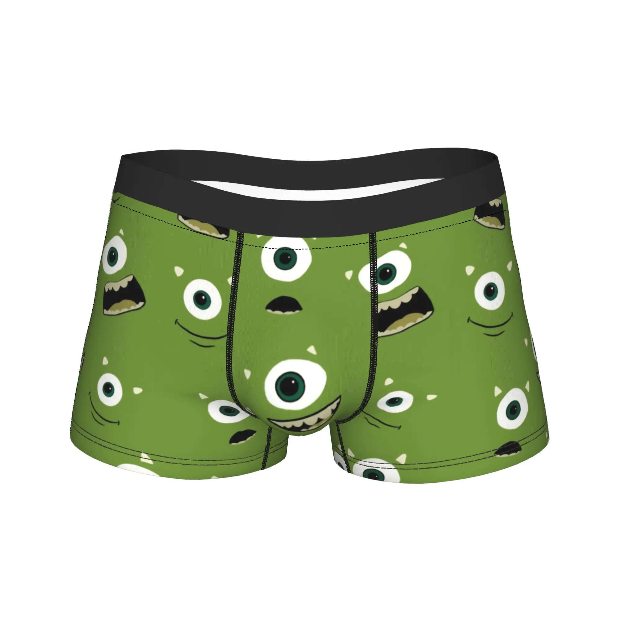 

Monsters, Inc. Mike Sulley Men Underwear Boxer Briefs Shorts Panties Humor Breathable Underpants for Male S-XXL