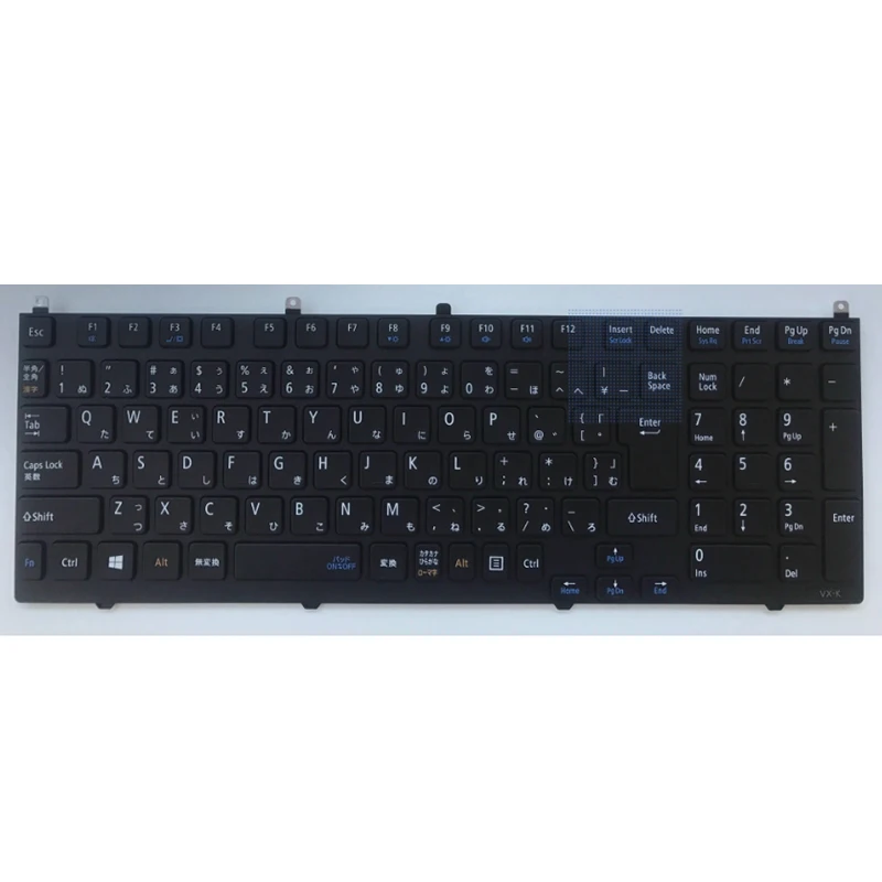 Imagem -03 - Teclado Portátil Nec Vk24ld-h Vk26tx-j g Pc-vk26txzdj Vk26md-h Vk20ex-j jp