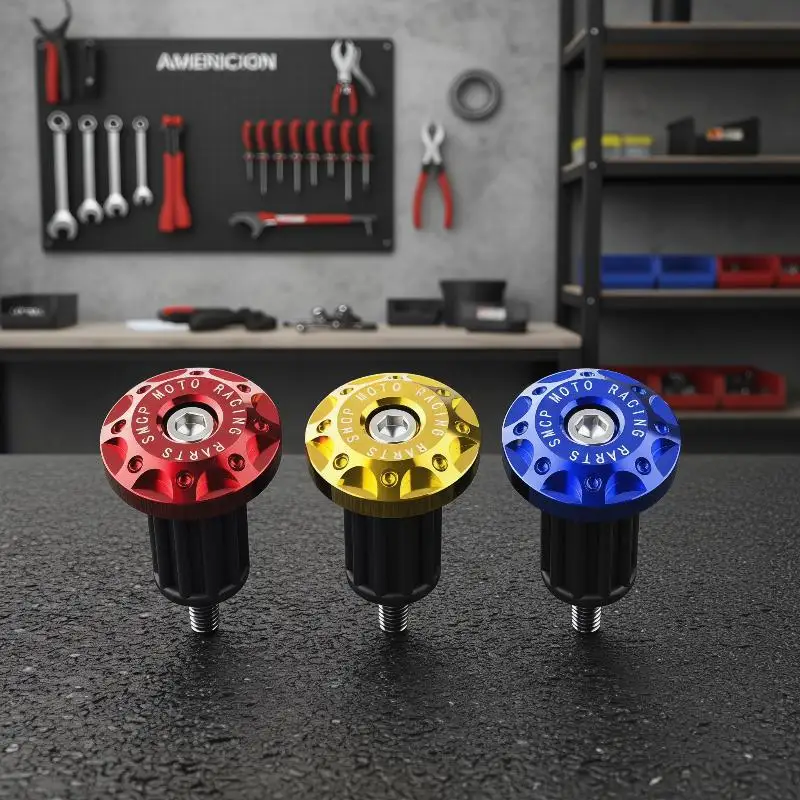 

2Pcs Motor Bike Dirt Bike Accessories Motorcycle Handle Bar Caps Slider Universal Handlebar End Cap Plug