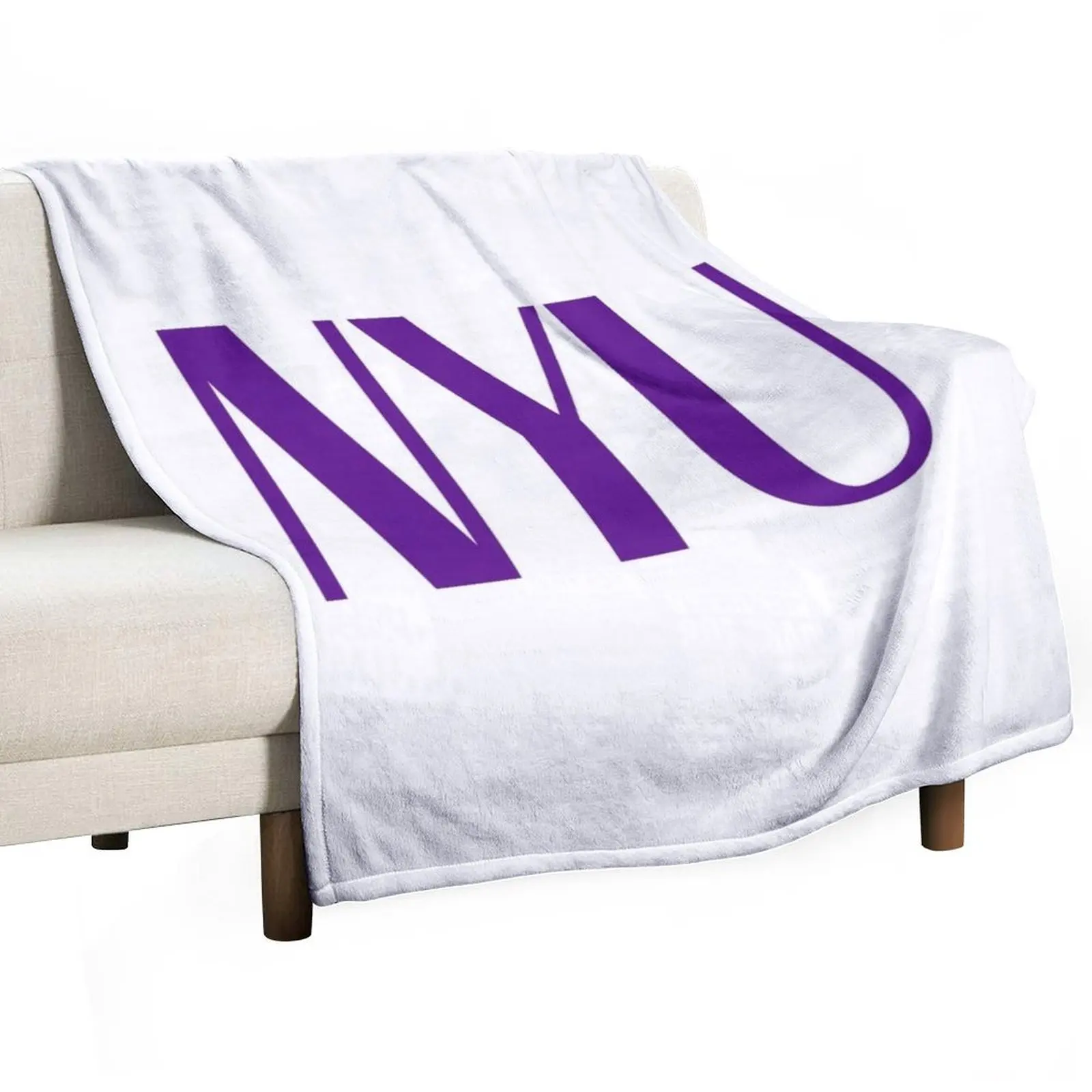 

nyu Throw Blanket Lightweight Warm Blanket for Travel Camping