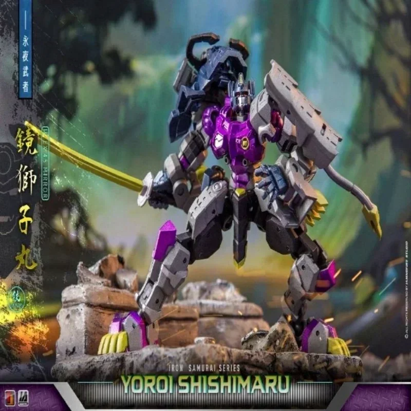 

In Stock Iron Factory Transformation IF EX-45M EX-45M YOROI SHISHIMARU Action Figure Model Toys Collectible Model Gifts Toys