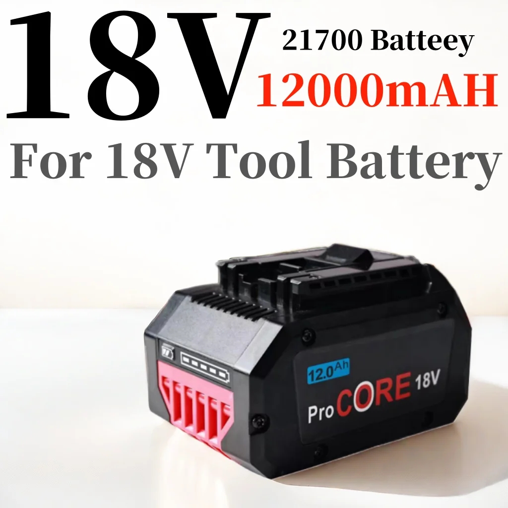 18V 12000mAh lithium-ion battery,used to replace Bosch electric tool batteries GSR18 Li,BAT609,BAT618,BAT609G,BAT618G,DGSH181