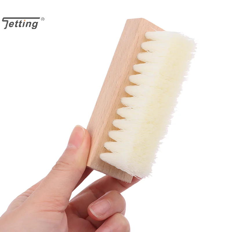 1Pc Multifunctional Shoe Brush Cleaning Tool Wood Handle For Slippers Sneaker Boot Brushes Cleaner Shoes Cleaning Brush