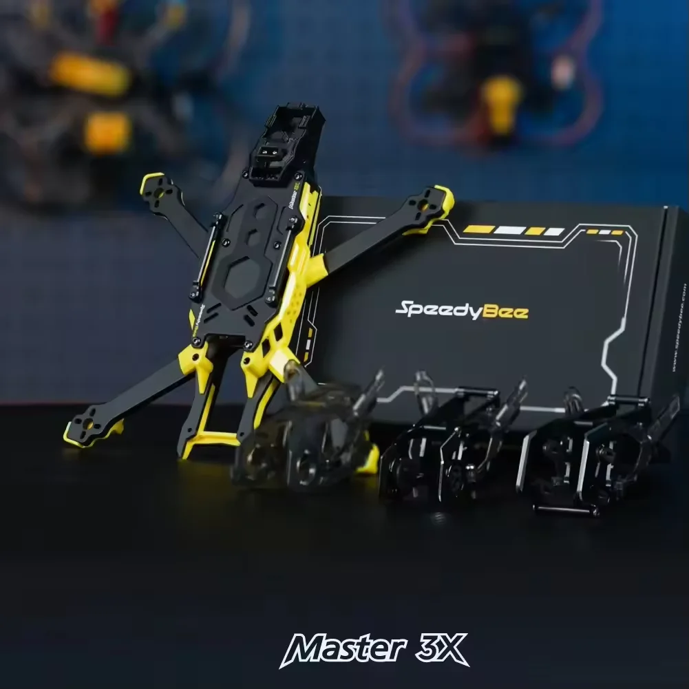 SpeedyBee Master3X Telaio modulare 3 - 3,6 pollici FPV Racing Drone Freestyle Telaio Design leggero di alta qualità per un volo veloce