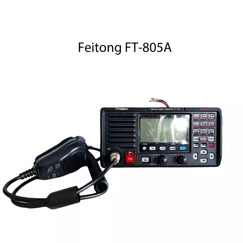 For Feitong FT-805 VHF/FT-805A VHF (DSC) Shortwave Radio SSB Single Sideband Full Band 100W High Power Mobile Walkie