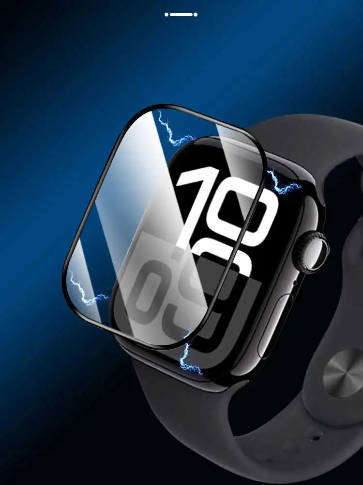 Screen Protector For Apple Watch Series 10-9-8-7-6 5 Se ultra-2 49mm 41mm 45-42-46mm 44mm (Not Tempered Glass) Film Accessories