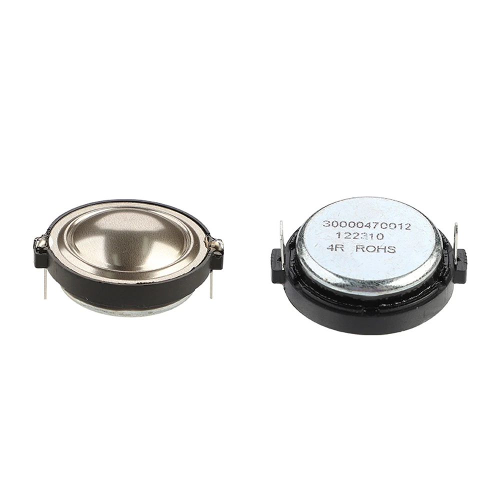 2Pcs 1 Inch Tweeter Speaker 4 Ohm 30W Treble Speaker Home Amplifier Mini Loundspeaker For Car Audio DIY