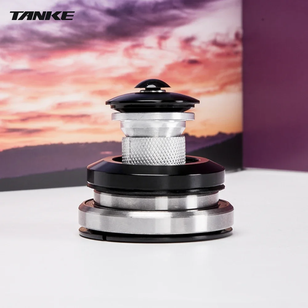 TANKE-MTB Mountain Bike Bowl Group, Aluminum Alloy Headset,Tapered Straight Fork Bearing,44-52mm,55mm,56mm,11/8 ",11/2",28.6mm image 6
