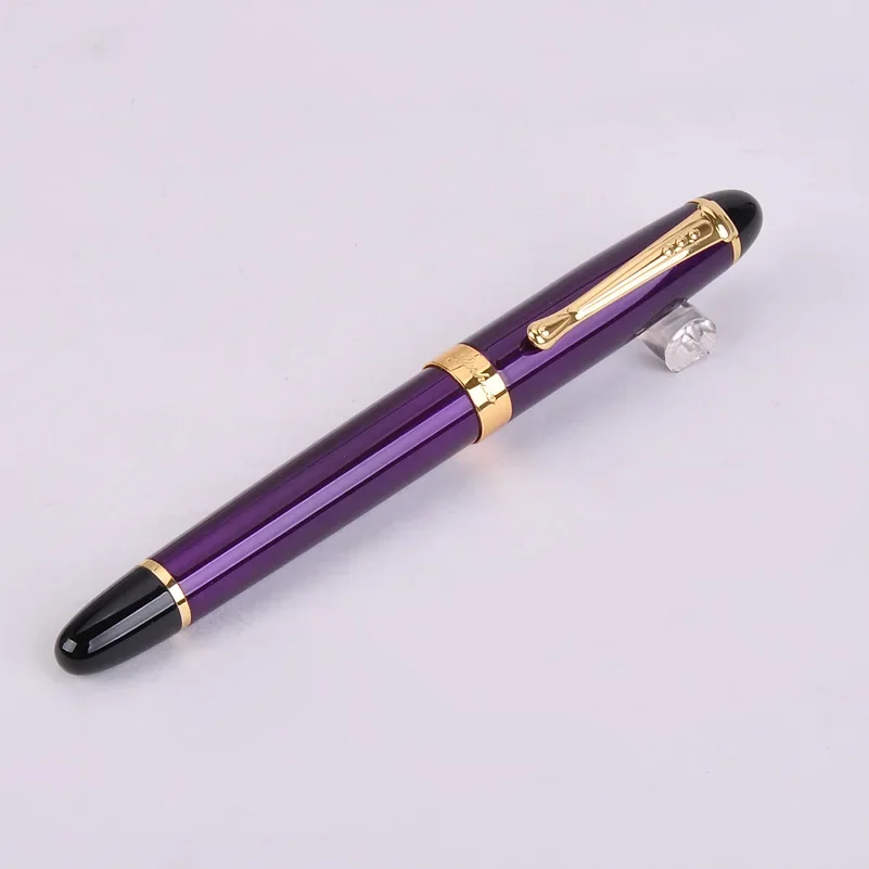 Jinhao X450 Classics Thick Body 1.0mm Bent Nib Calligraphy Pen High Quality Metal Fountain Pen Luxury Ink Gift Pens for Writing