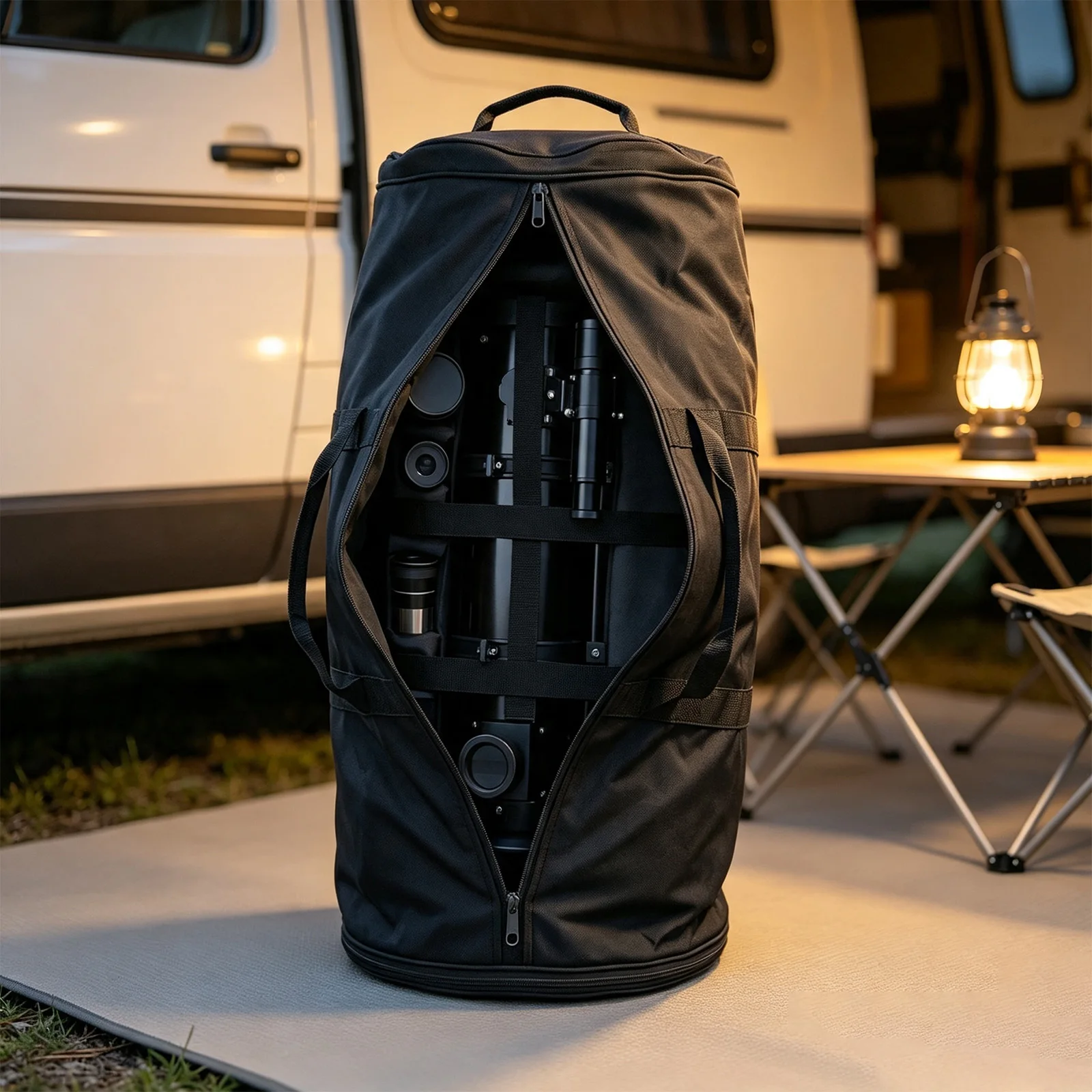 Nylon Astronomical Telescope Backpack Storage Solution Featuring Internal Protection and Easy for access to Accessories