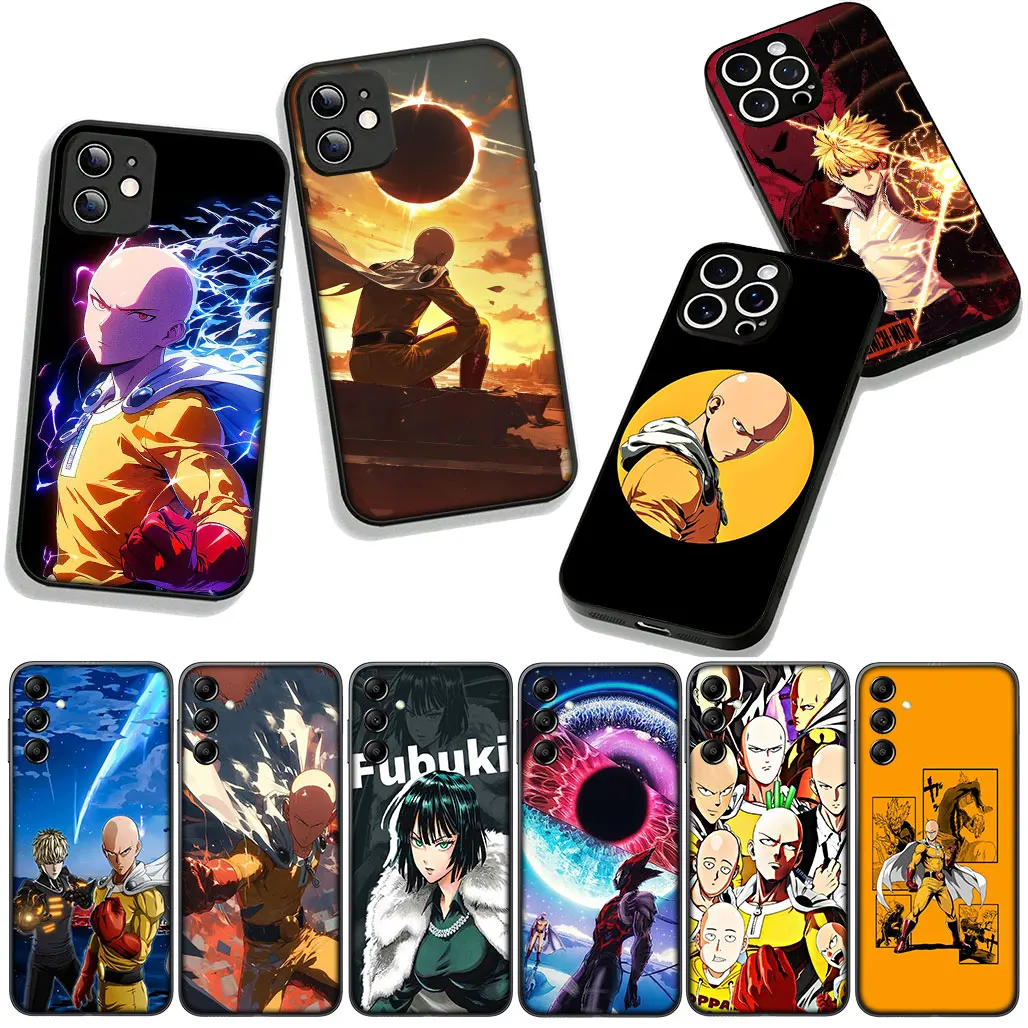 Чехол для телефона One Potters Punch Man для Samsung Galaxy A36 A17 A26 A07 A35 A54 S8 S9 S20 S21 FE S10 Plus A53 A13 A33 A34 Soft Cover