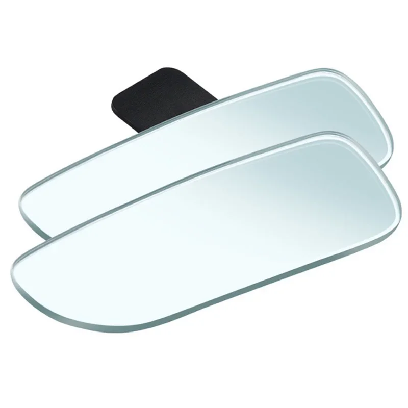 2Pcs Car Wide Angle Rear View Mirror 360 Degree Rotation Auto Rearview Auxiliary Parking HD Frameless Blind Spot Mirrors