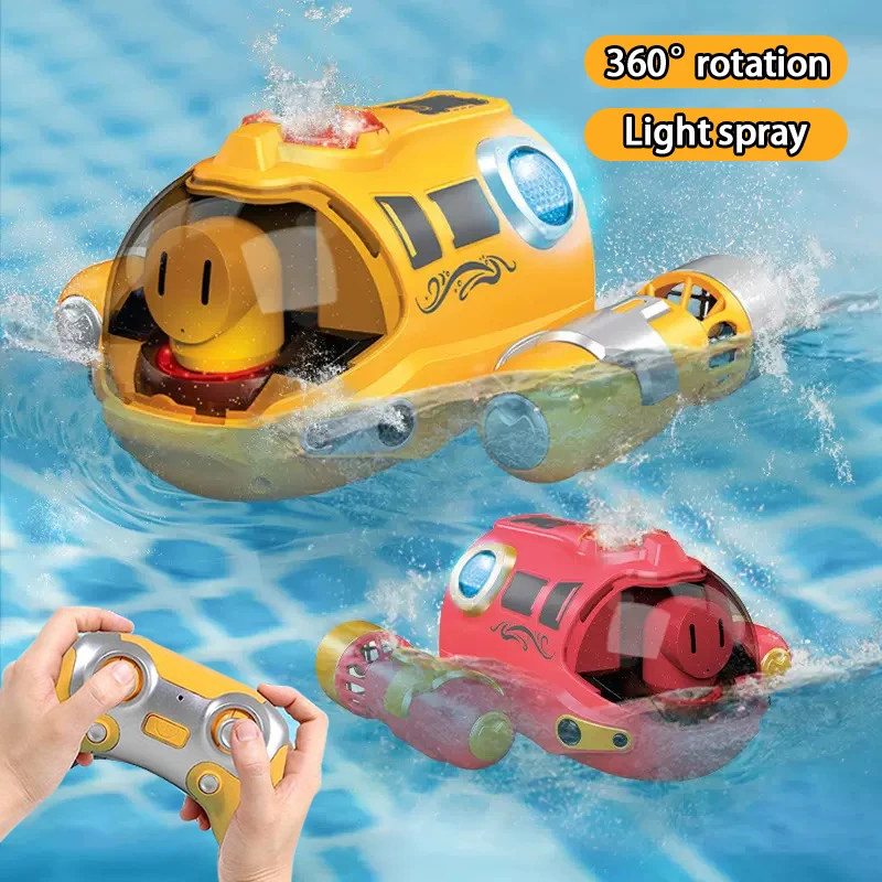 2.4g mini barco rc à prova dwaterproof água brinquedos de água das crianças powerboat barco a motor à prova dwireless água sem fio rádio controlado navio brinquedos