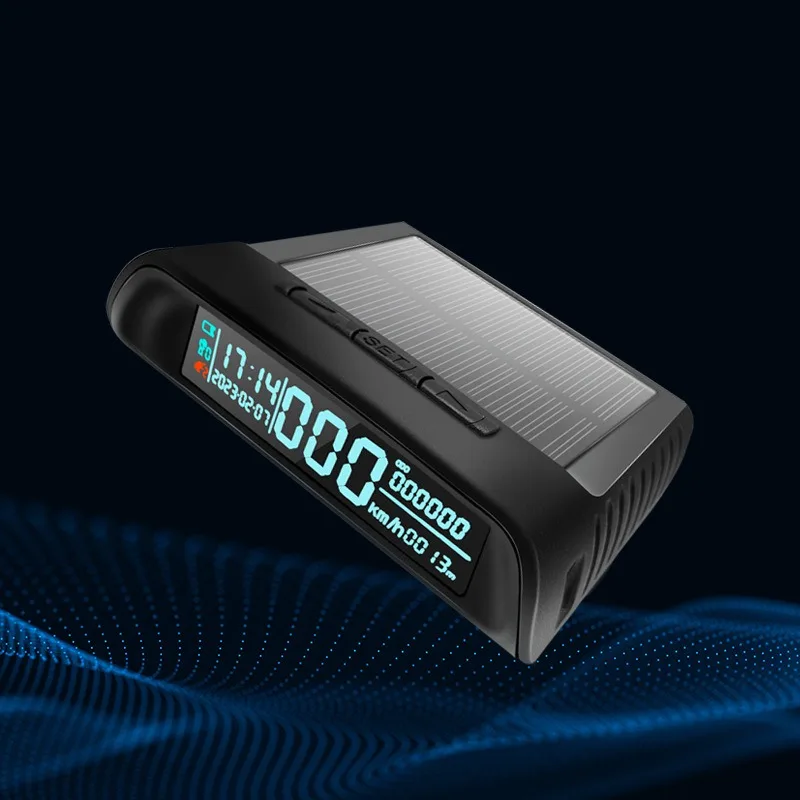 Solar GPS multi-function speedometer, suitable for high-precision speedometer for cars and RVs