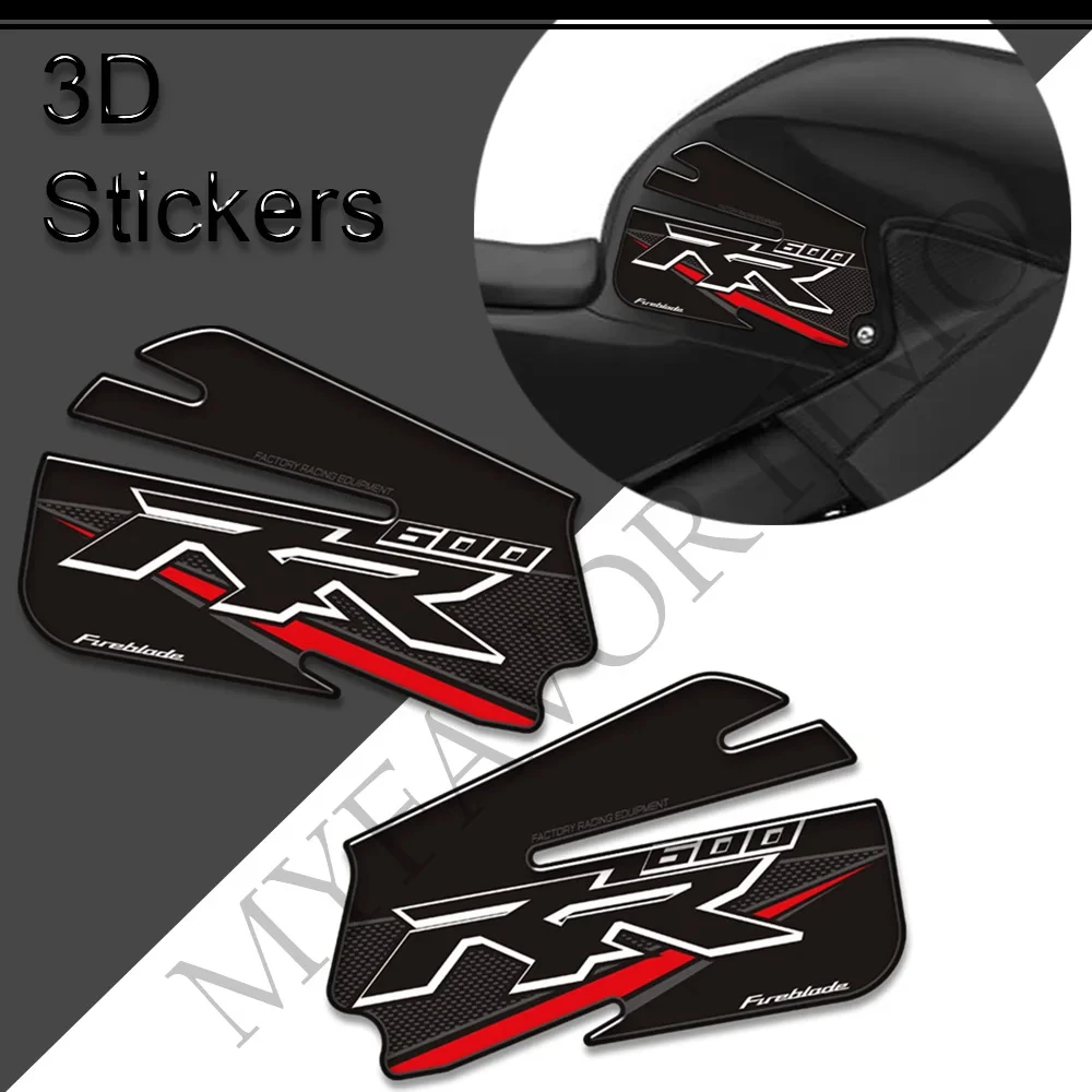 CBR 600RR Tank Pad Grips Protector Stickers Decals Kit Knee Fireblade For Honda CBR 600RR  2013 - 2016 2017 2018 2019 2020 2022