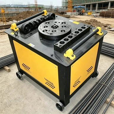 Máquina para Fabricar Estribos de Acero, Multifuncional, para Formar Aros Cuadrados, Triangulares y Rectangulares para Obras de Construcción de Carreteras y Viviendas